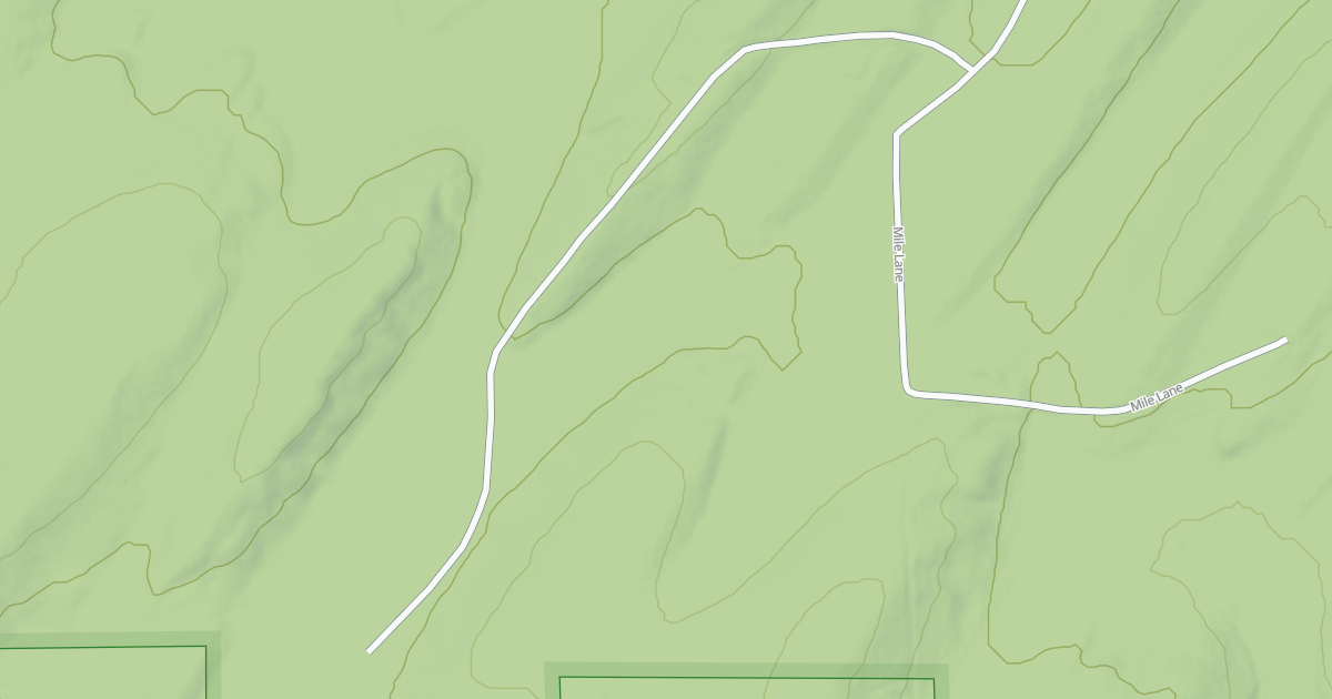 Map preview of FR 2760A - MILE LANE SPUR