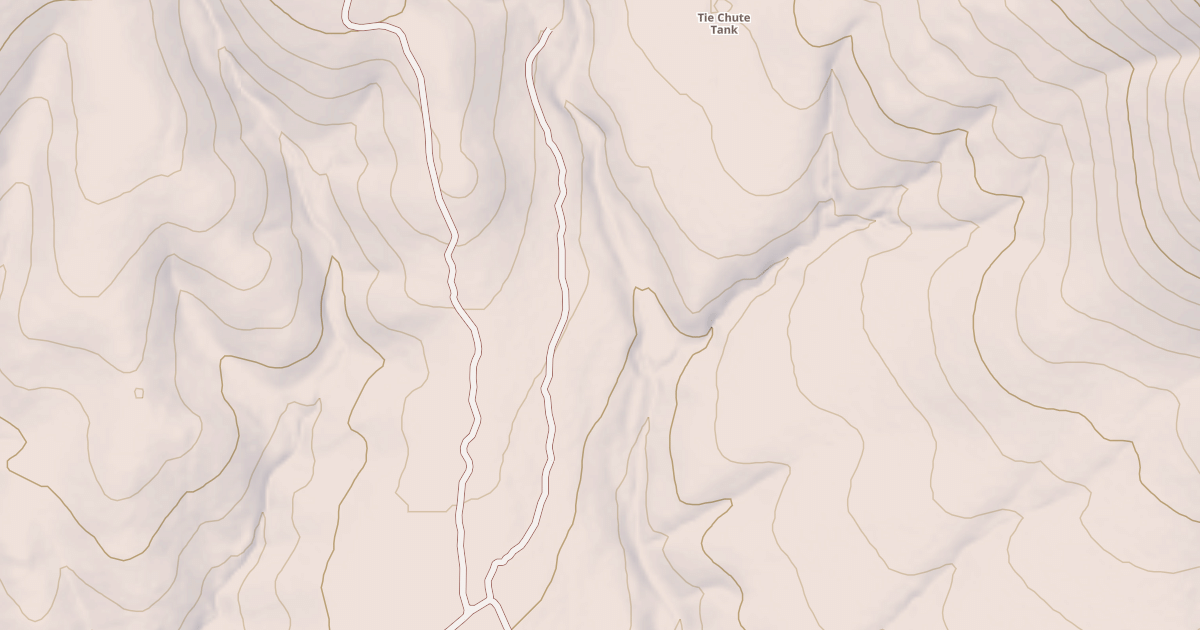 Map preview of USFS National Forest System Roads {F36E5410-F7D2-4229-BC83-21AED36FD33F}