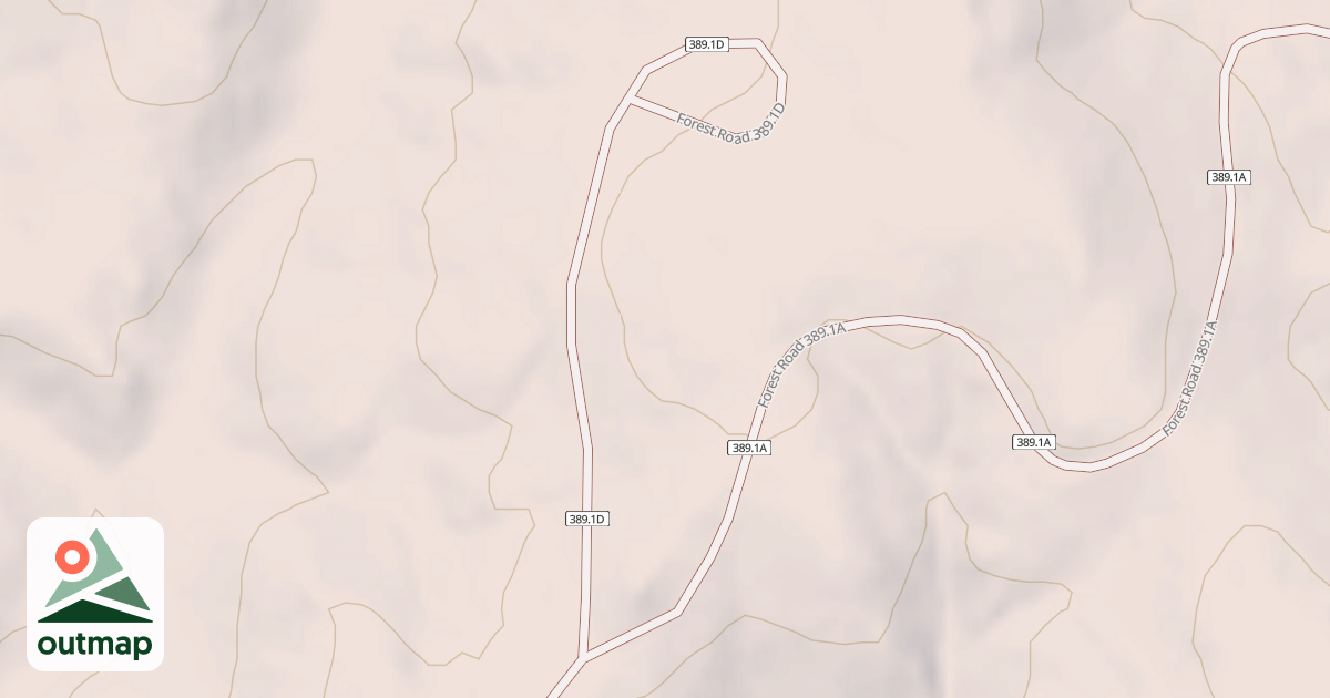 Map of BURNT FORK BR 1D