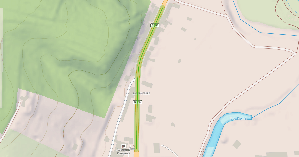 Map preview of Rue Saint-Pierre