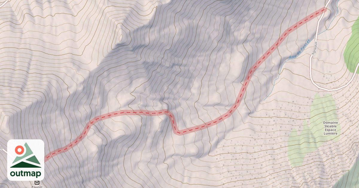 Map of Génépy