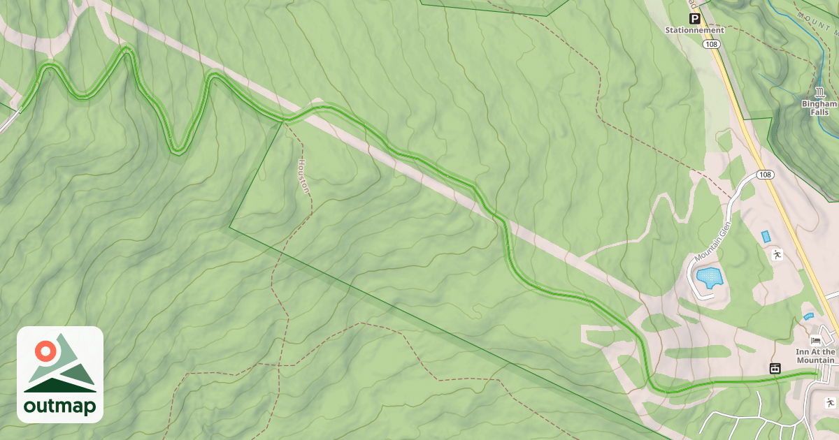 Map of Lower Toll Road