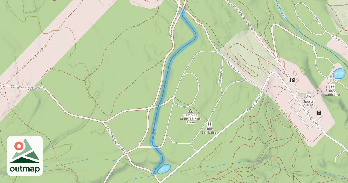 Map of 44 La Chevy