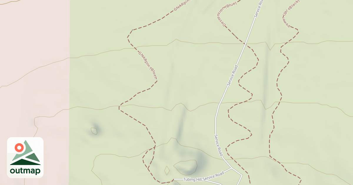 Map of Tube Run 2