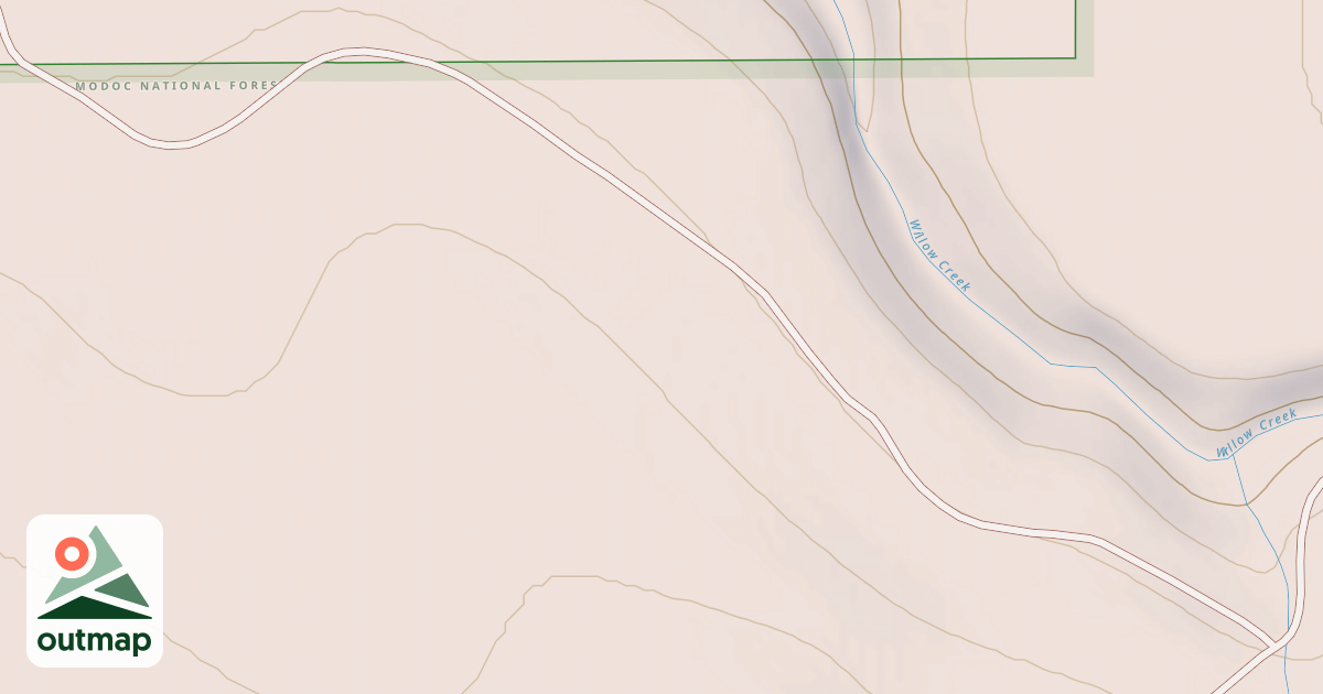 Map of JACKS SPUR