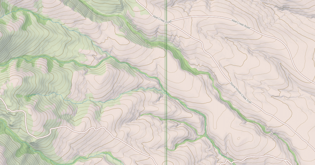 Map preview of STONE HOUSE CREEK