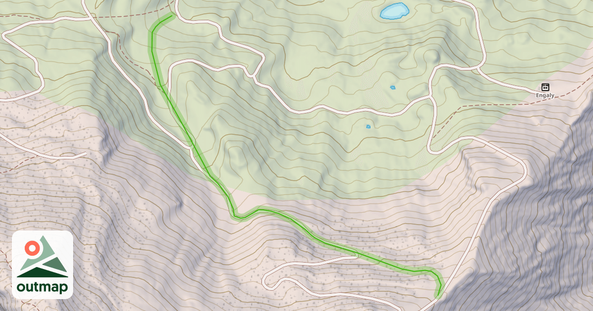 Map of Combe du Piau