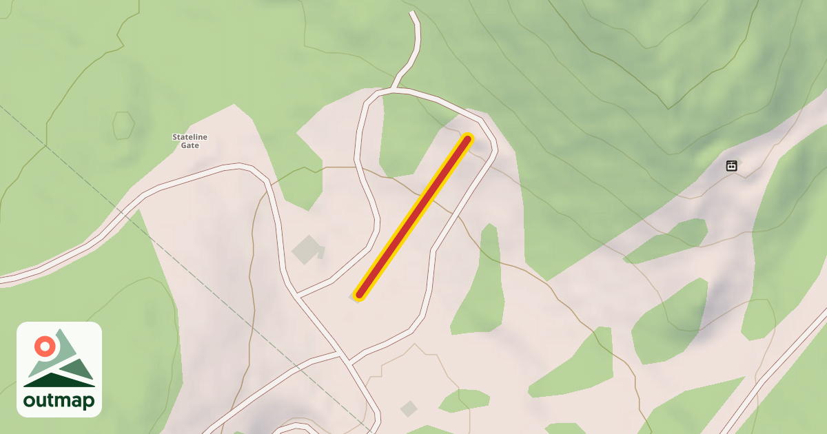 Map of Tubing Hill