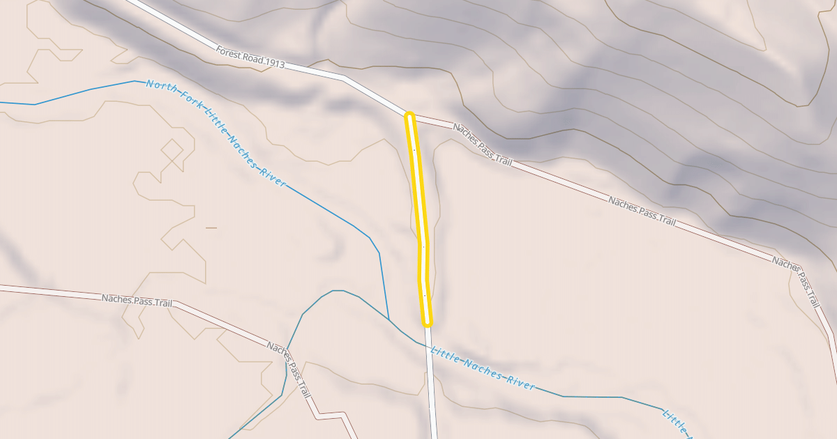 Map preview of Forest Road 1913