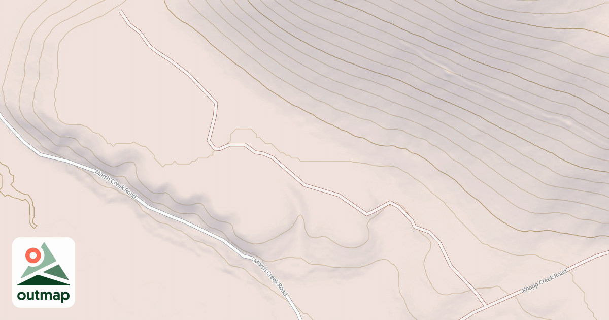 Map of ASHER CR. POLE RD.