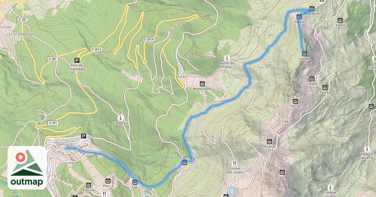 Map of Chanterelle