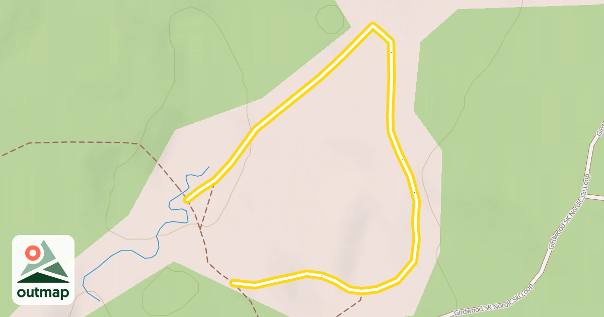 Map of Stumpy's Lower Trail