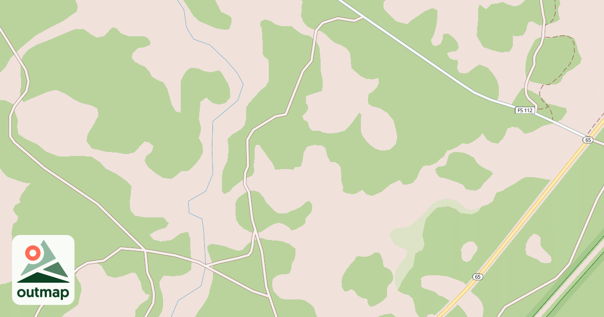 Map of USFS National Forest System Roads {84D9468A-08D0-4FBD-90DC-96D19F86CE46}