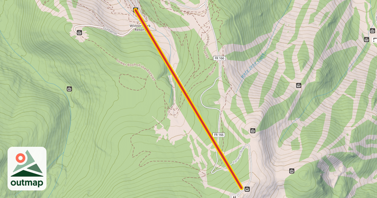 Map of High Lonesome Express