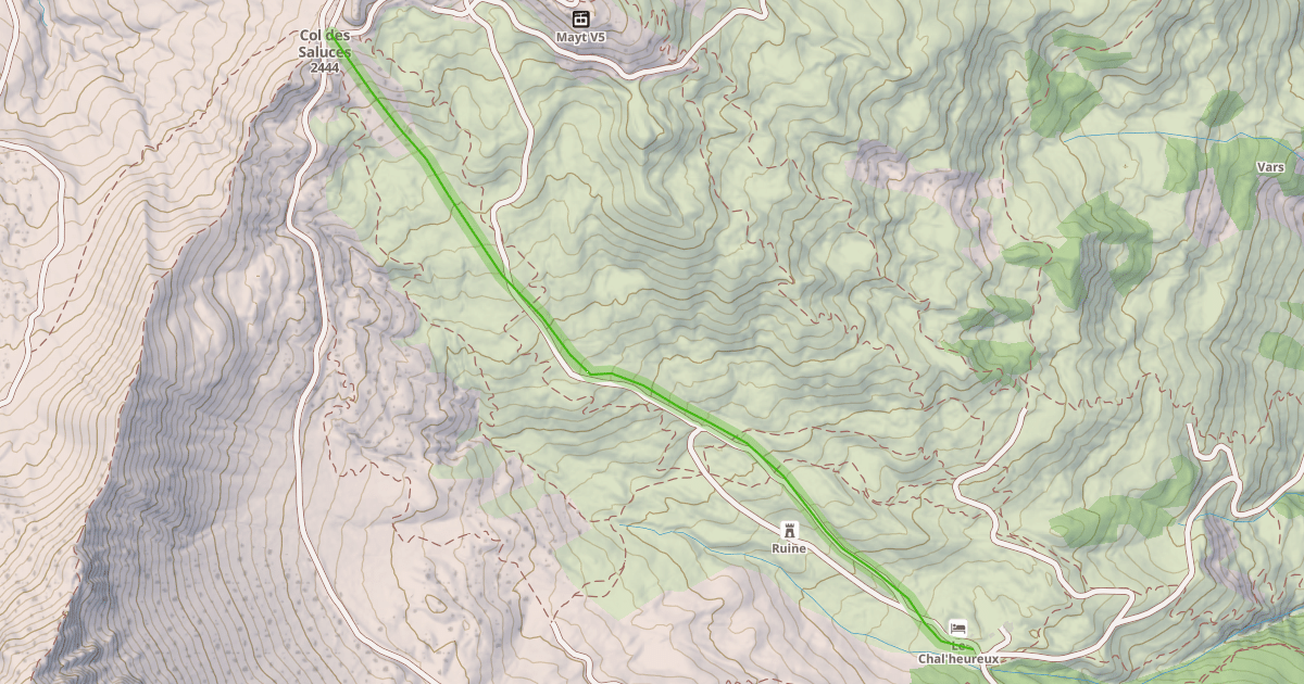 Map preview of Les Heureux