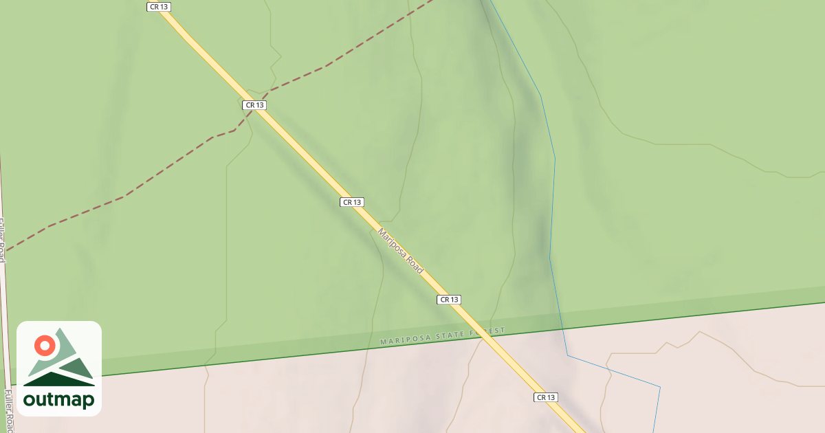 Map of Snowmobile Trail