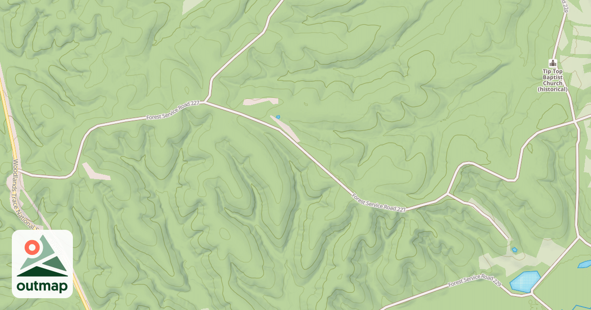 Map of GATLIN POINT ROAD 1