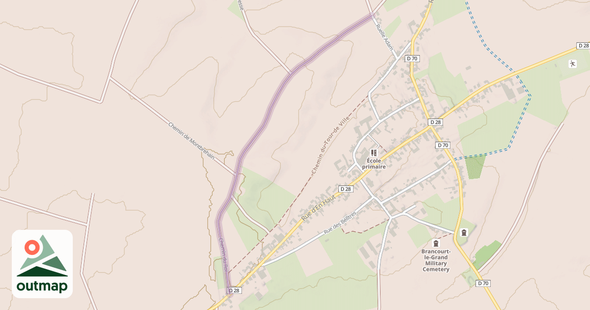 Map of Chemin du Roi