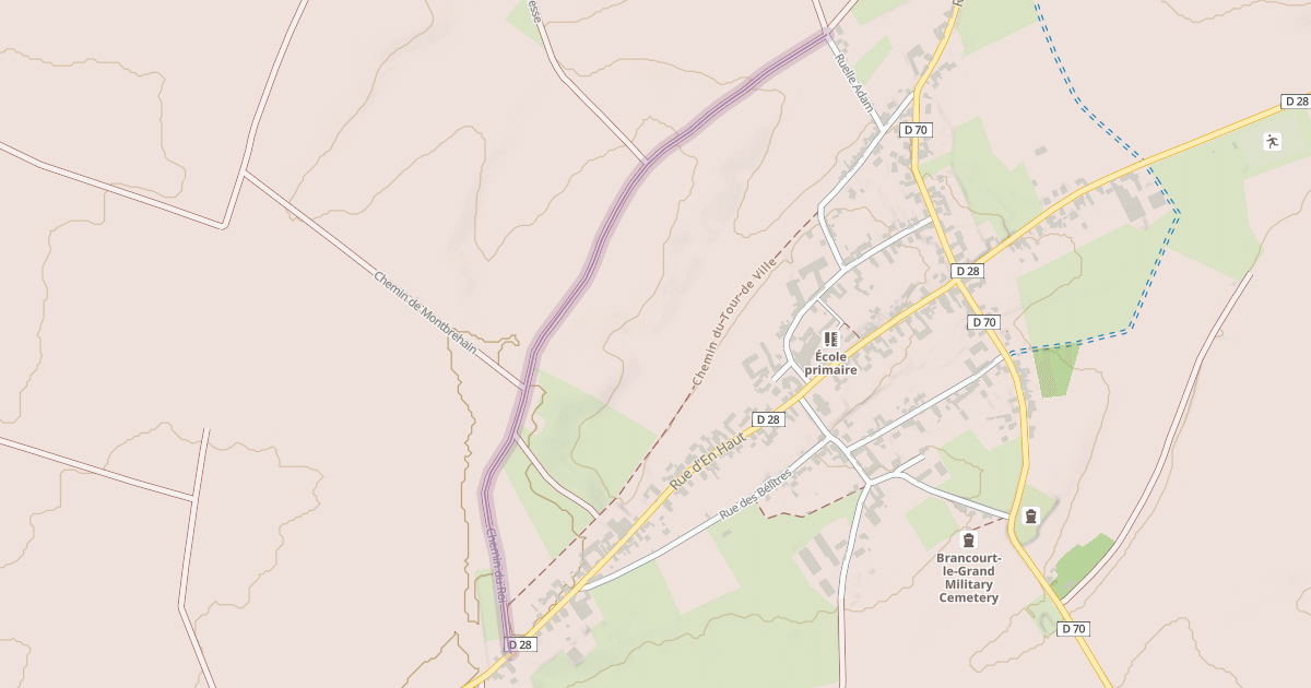 Map preview of Chemin du Roi