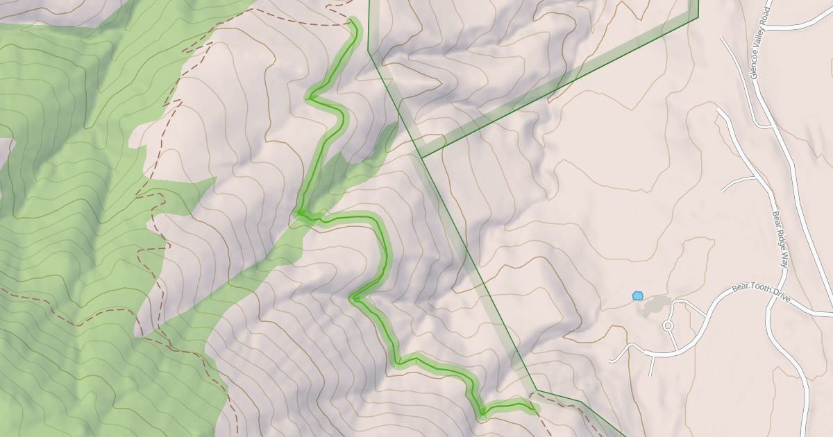 Map preview of Whippletree Trail
