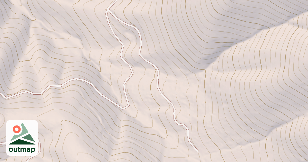 Map of DEADMAN SPUR F4