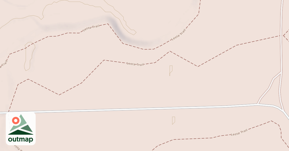 Map of Leota Trail