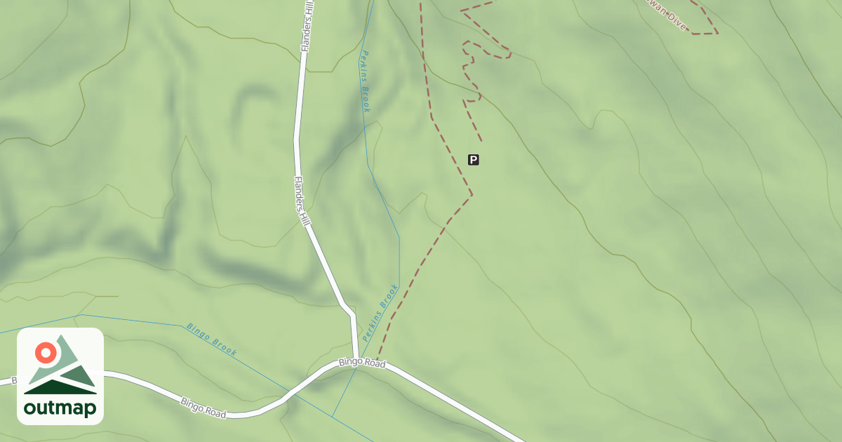Map of PERKINS SPUR