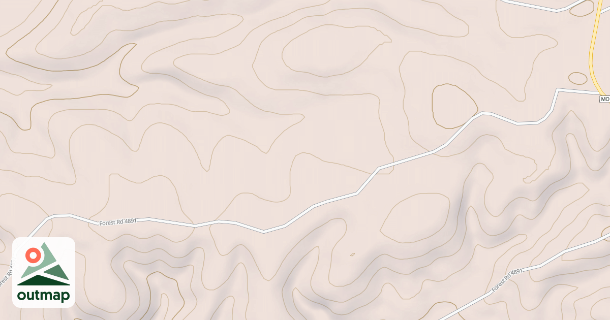 Map of CAPPS RIDGE