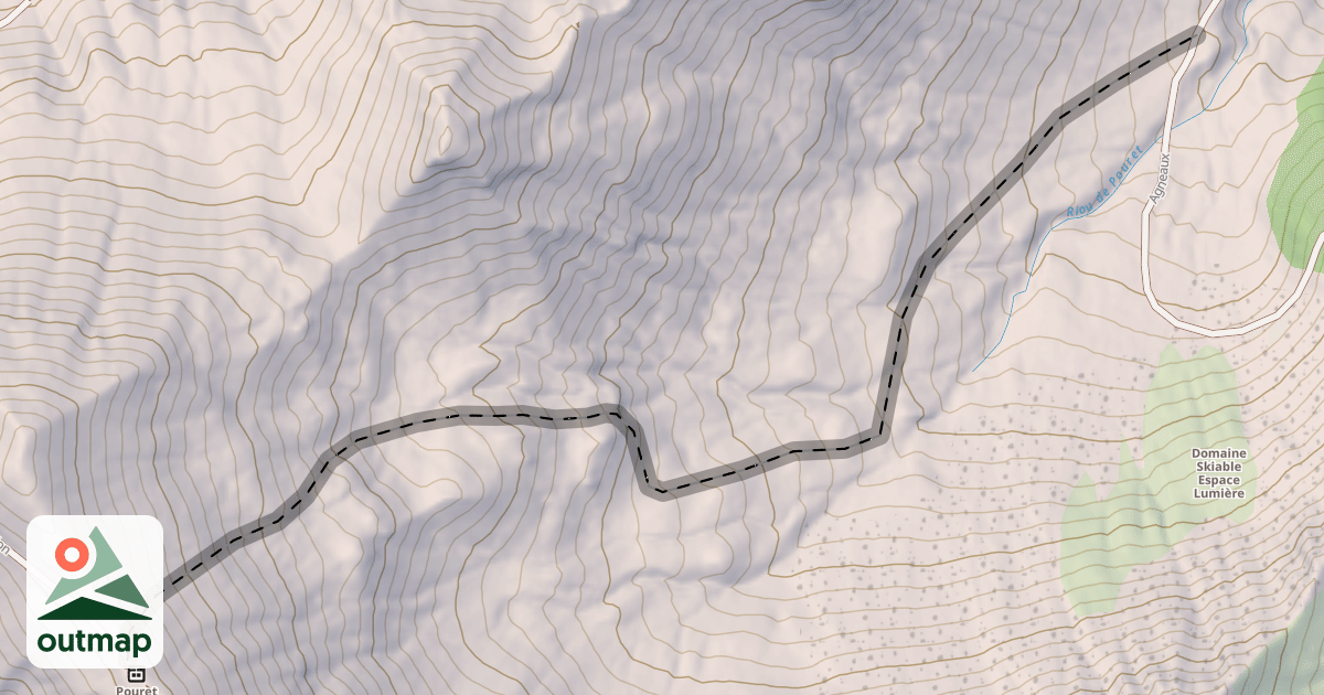 Map of Génépy