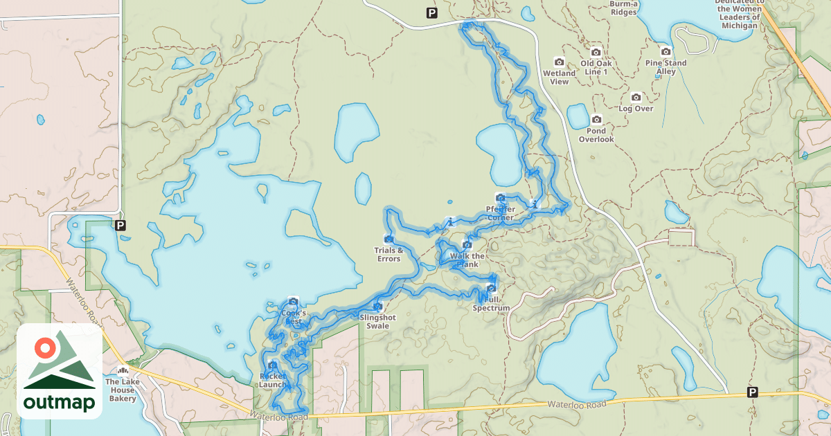 Map of Winn Loop