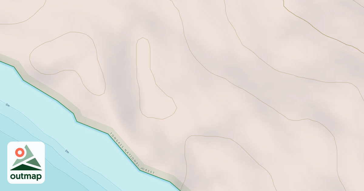 Map of Kizhuchia Creek Road