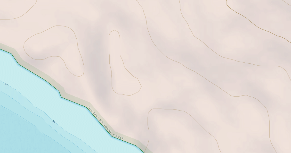 Map preview of Kizhuchia Creek Road
