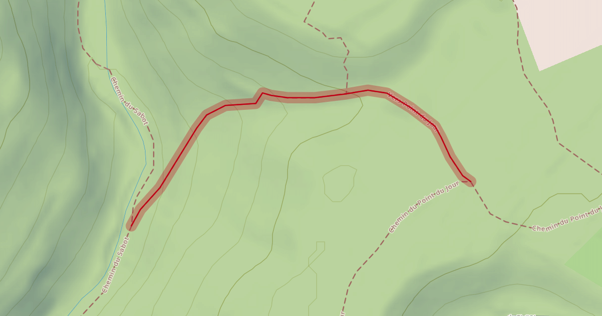 Map preview of Vers Point du Jour