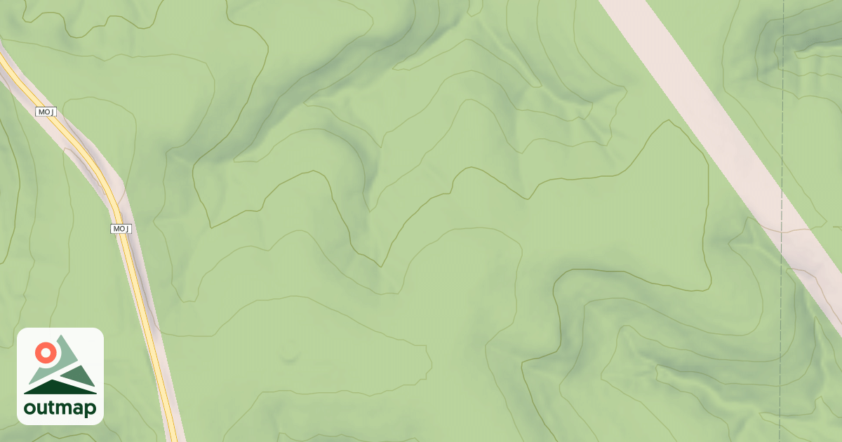 Map of SENATOR RIDGE