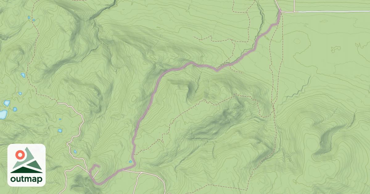 Map of Ch. Principal Pudding Stone