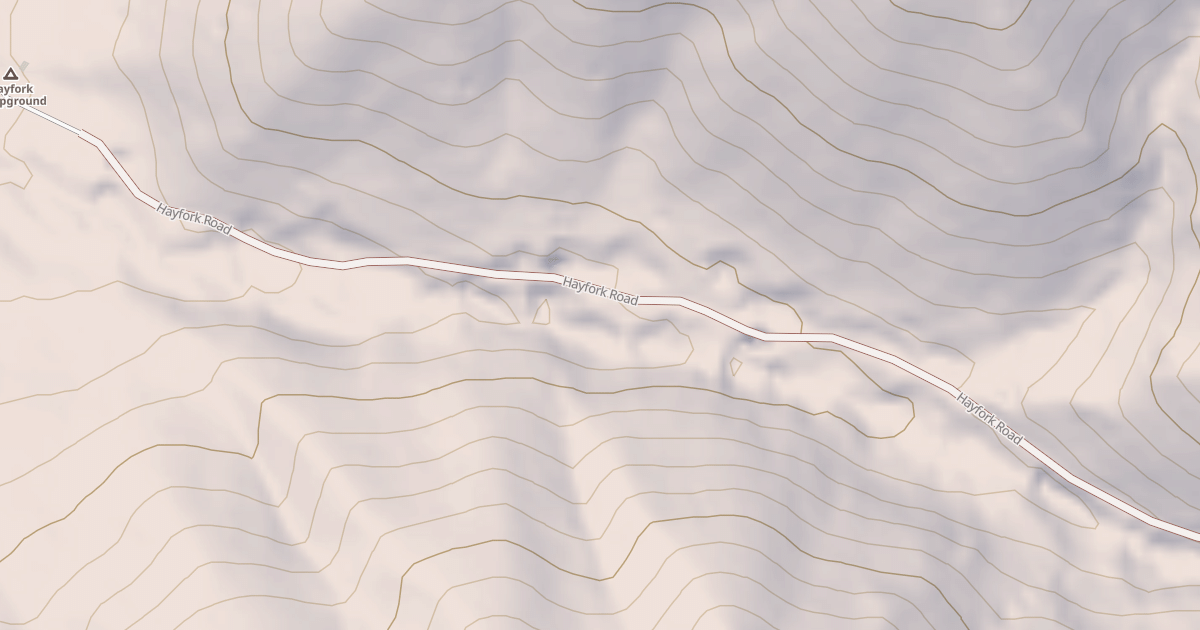 Map preview of HAY FORK CG