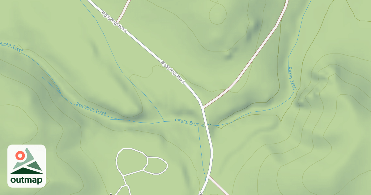 Map of A-Sawmill Cutoff Sm