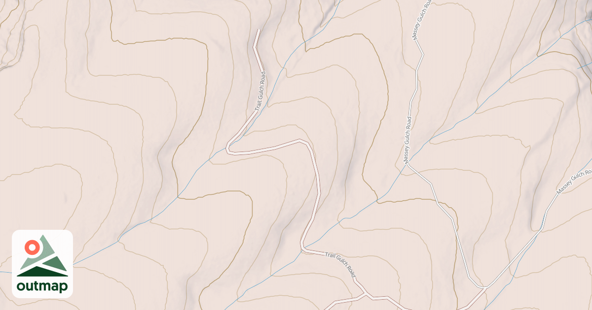 Map of TRAIL GULCH