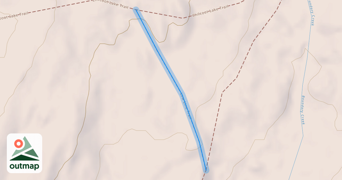 Map of Low Line Trail