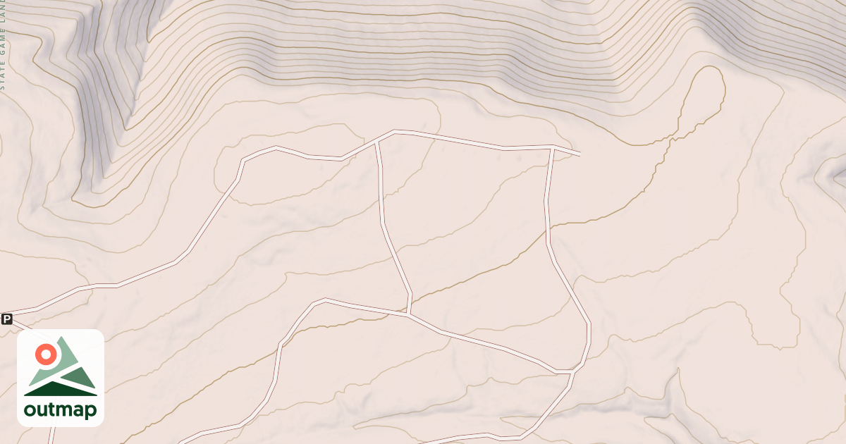 Map of Beech Flats Road