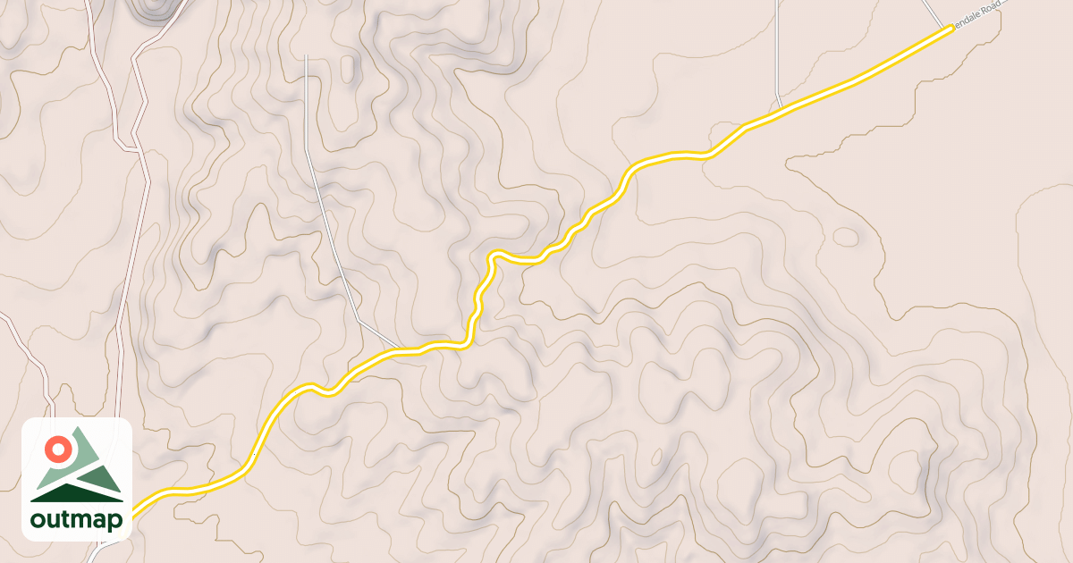 Map of Glendale Road