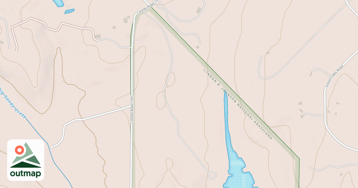 Map of WINDMILL LAKE