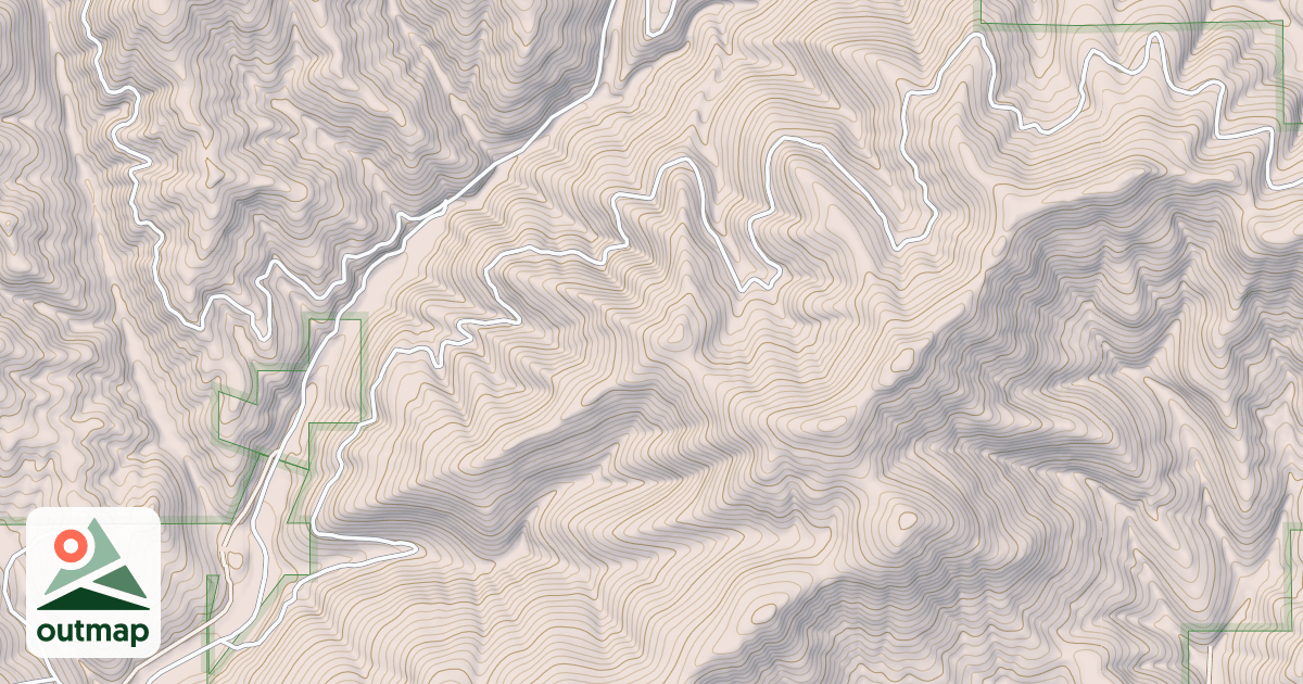 Map of BABY GRAND RIDGE