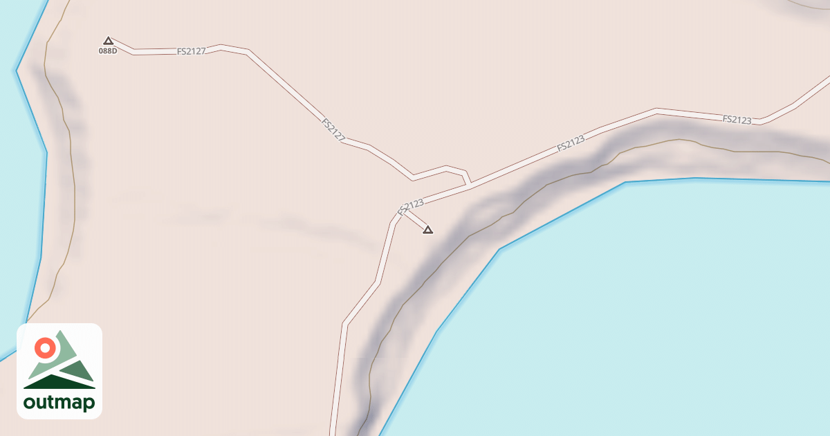 Map of AU SABLE RIVER CAMPSITE 16