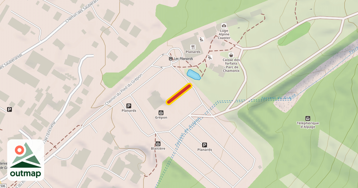 Map of Jardin d'enfants