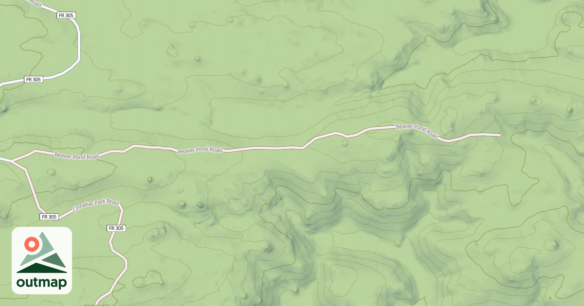 Map of BEAVER POND RD