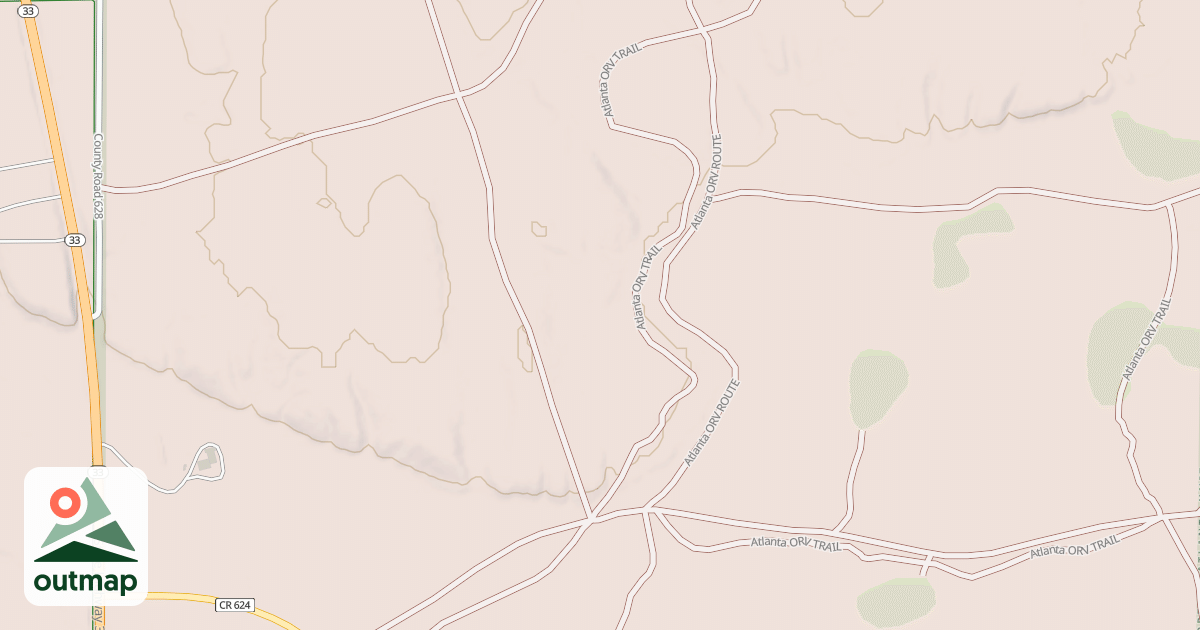 Map of Atlanta Trail