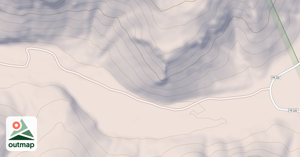 Map of TAYLOR CREEK