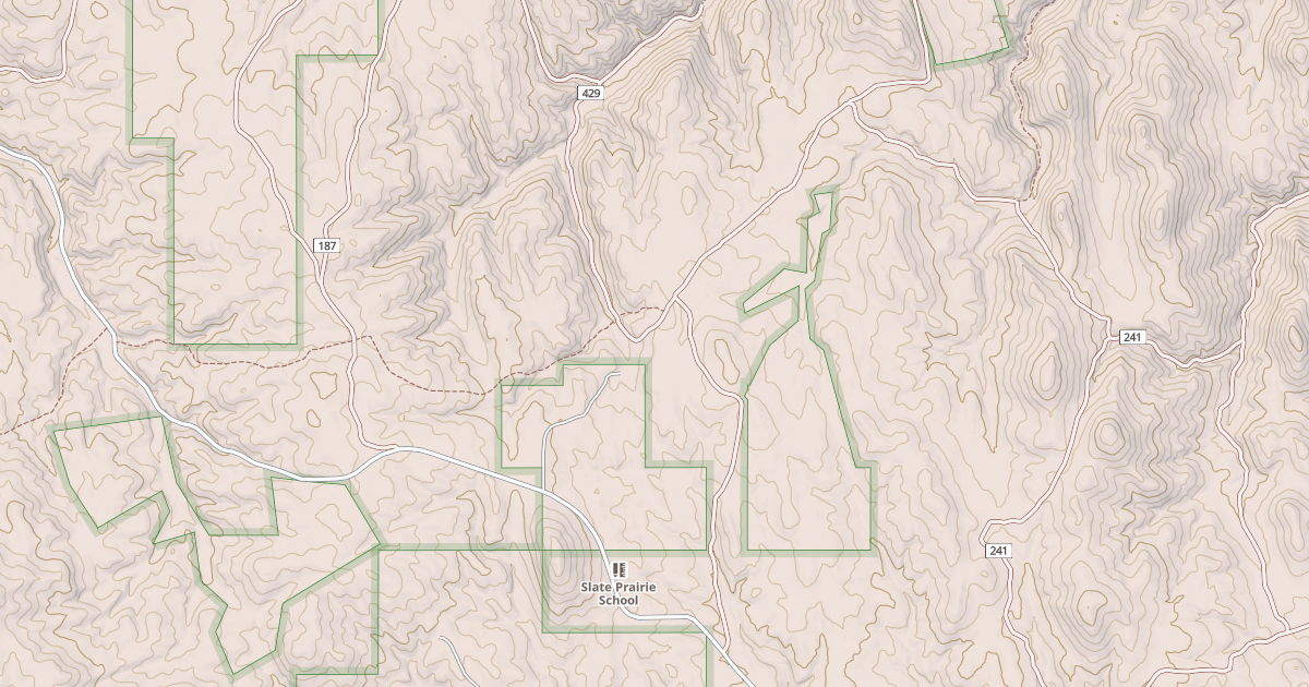 Map preview of BITTERSWEET CREEK