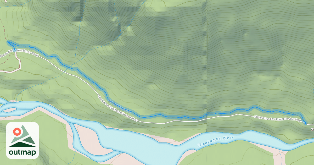 Map of Far Out Traverse